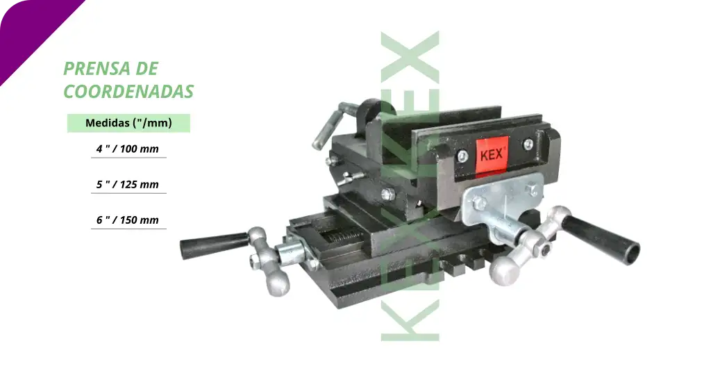 Prensa de coordernadas