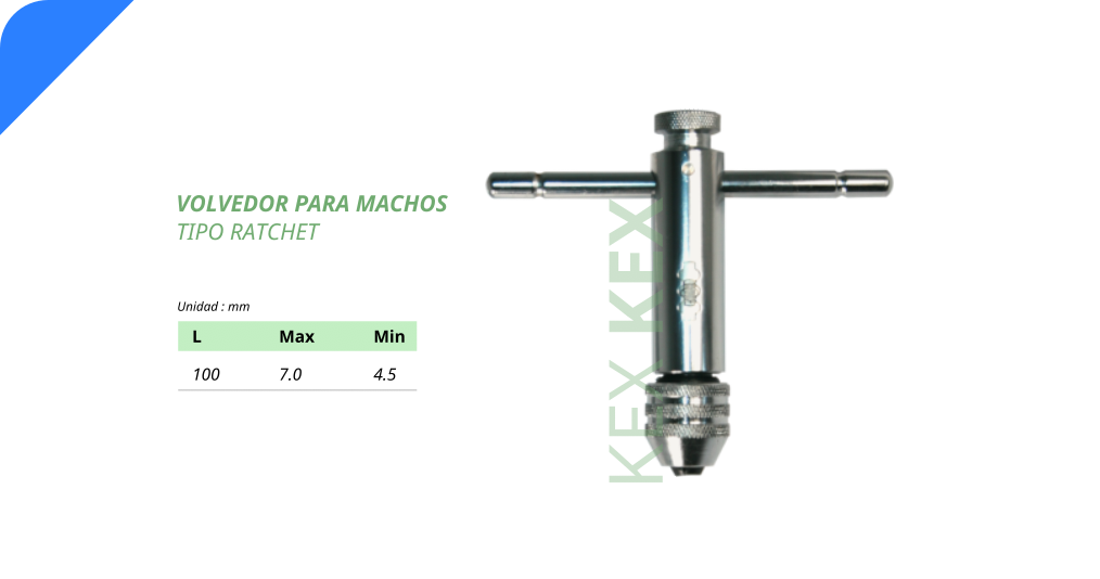 Volvedor para machos, Tipo Ratchet